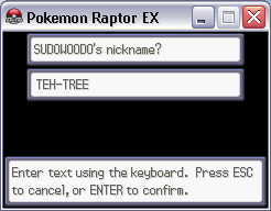 [PokeCommunity.com] GDW Presents: "Let's Play Pokemon Raptor!"