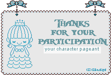 Yay participation *waves flag* --_-- I was SOOOOOOO proud of my FUR!! lol Oh well Rhudriel entered so I knew I wasn't going to get anything special! Damn that tool-shading genius! lol :P