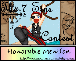 My Greed doll got honorable mention for Sanura's 7sins Contest!! *confetti* ^_^