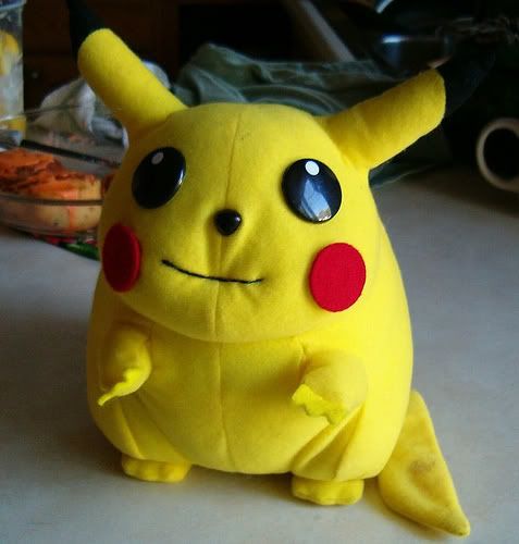 ugly pikachu plush