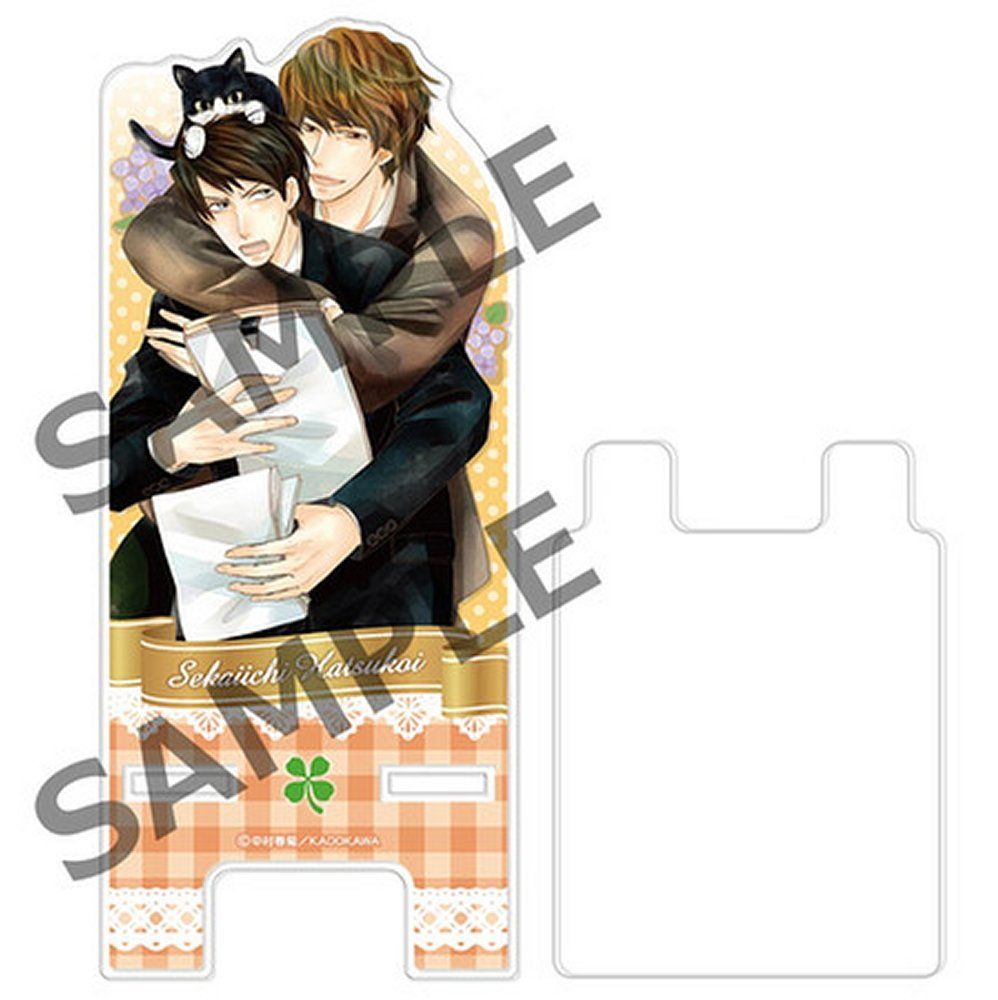 Anime Sekai Ichi Hatsukoi World/'s First Love Yaoi Acrylic Figure Stand Display