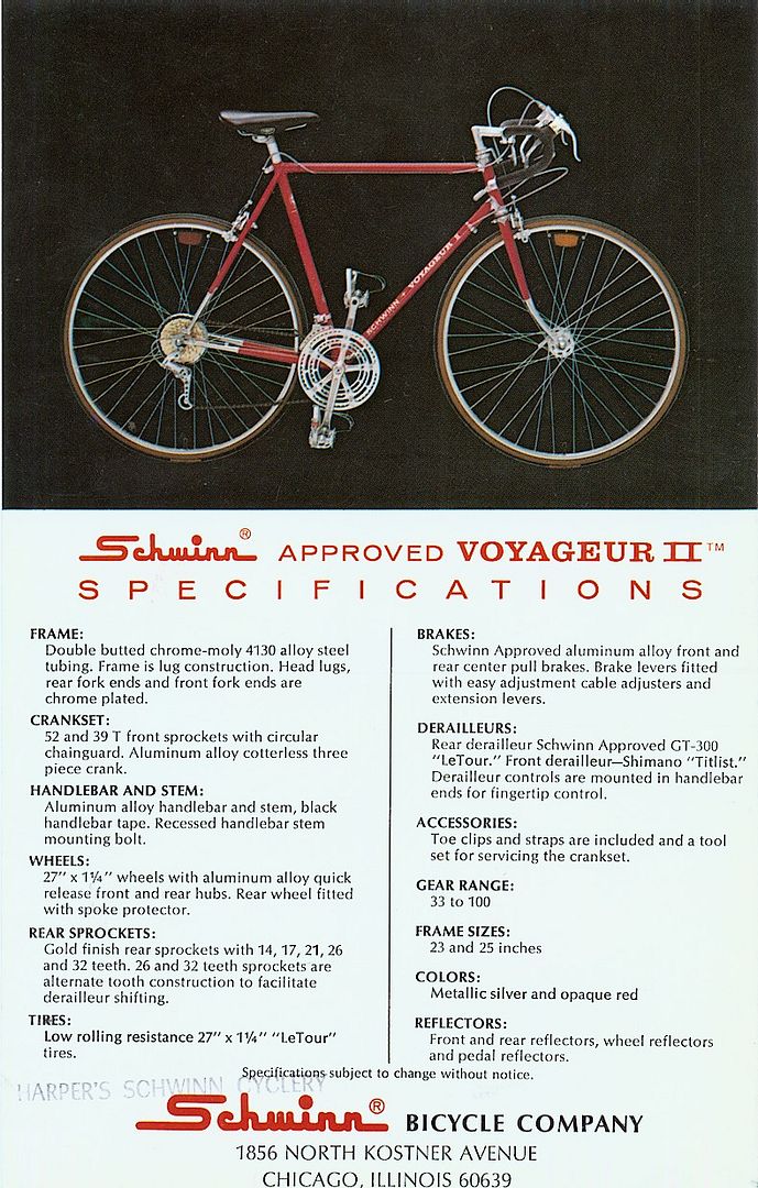 schwinn voyageur 2